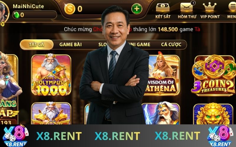 người xây dựng và phát triển thương hiệu X8