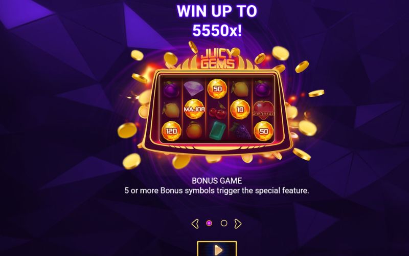 Game Ngọc May Mắn với chủ đề kho báu ngọc quý rực rỡ