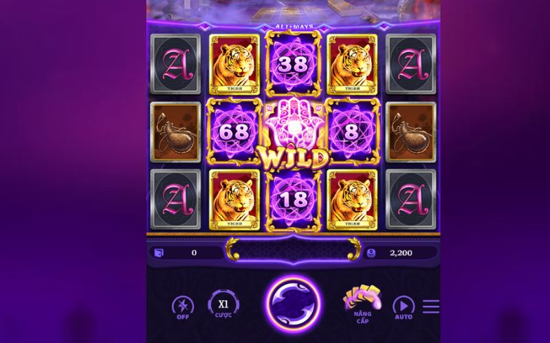 Game nổ hũ Ali Quá Ba phong cách Ả Rập hấp dẫn